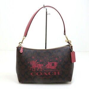 Coach Clara Shoulder Bag Outlet CN686 Horse and Sleigh